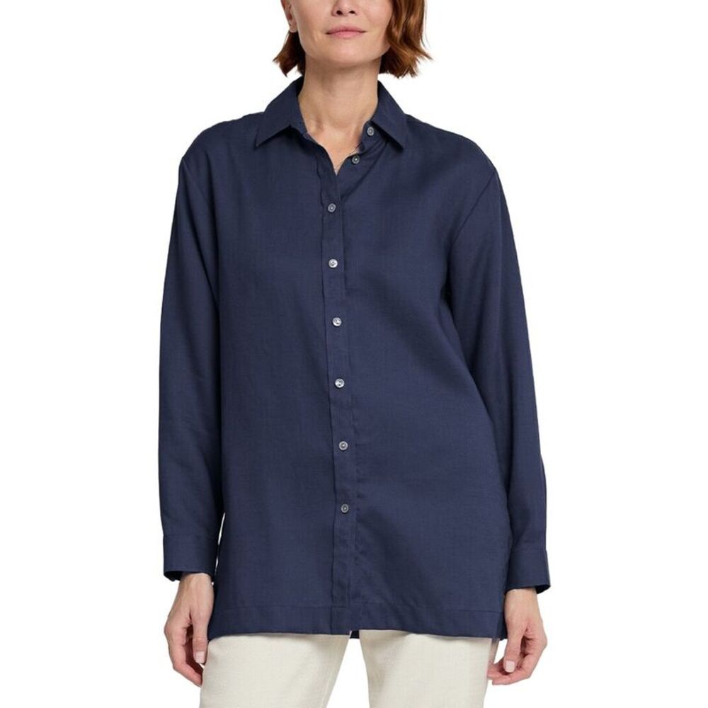 Hinson Wu Womens  Nadia Linen Shirt
